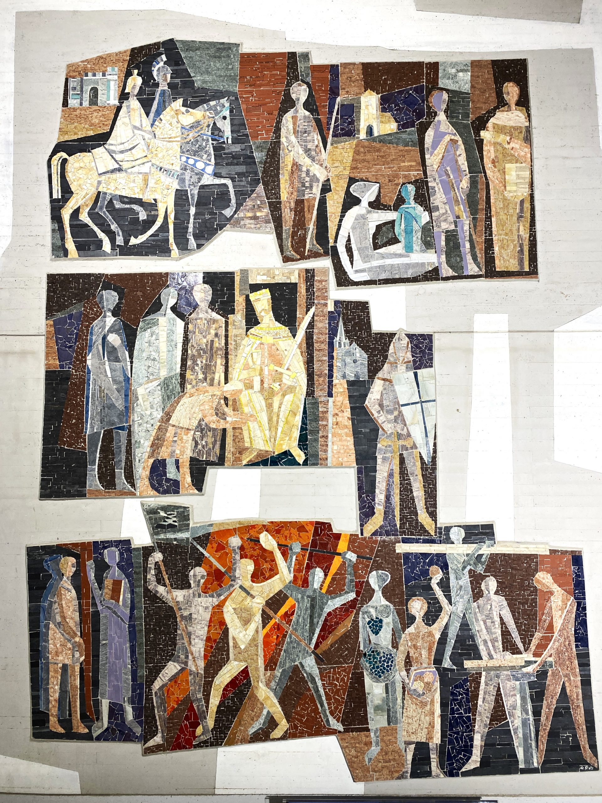 „Kunst zum Sehen, Anfassen und Hören Josef de Ponte begreifen